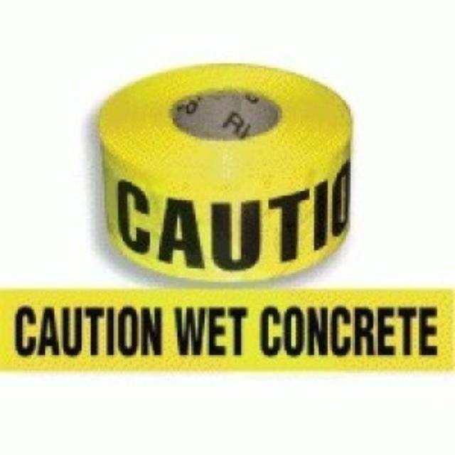 Rental store for Caution Wet Concrete Tape in Maryville TN